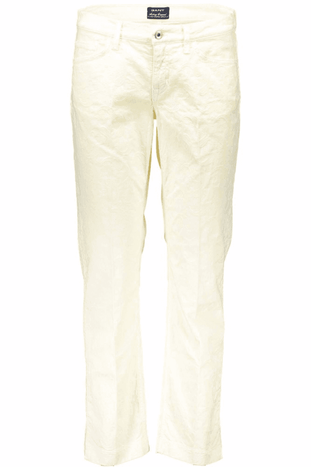 6GANT PANTALONE DONNA BIANCO