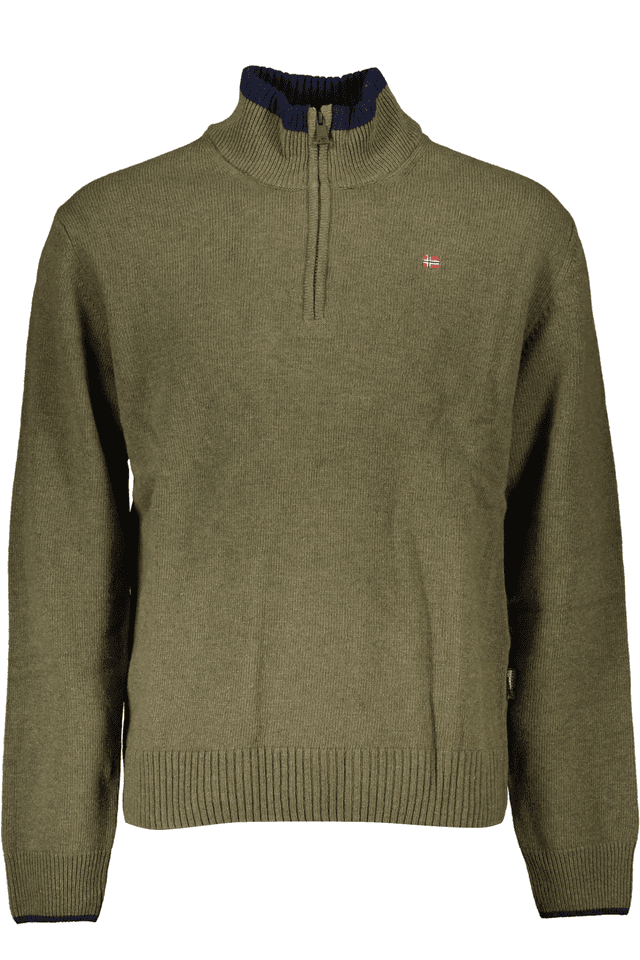 5753NAPAPIJRI MAGLIONE UOMO VERDE