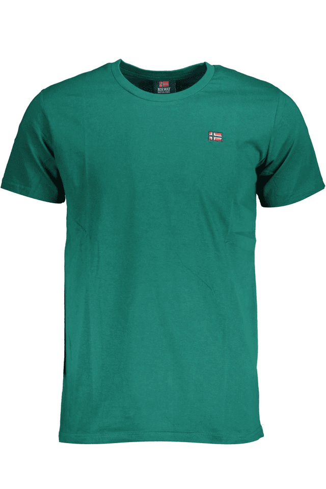 3943NORWAY 1963 T-SHIRT MANICHE CORTE UOMO VERDE