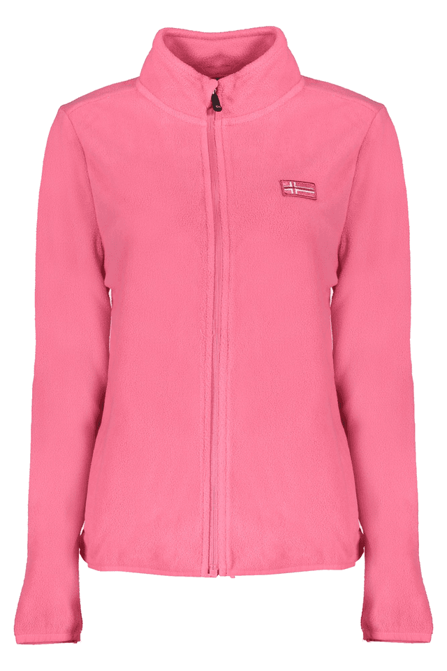 10139NORWAY 1963 FELPA CON ZIP DONNA ROSA