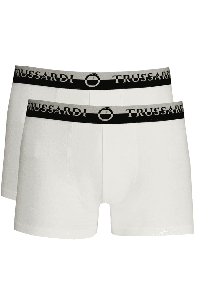 9499TRUSSARDI BOXER UOMO BIANCO