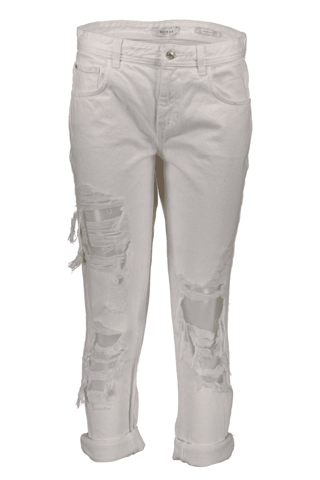 186GUESS JEANS JEANS DENIM DONNA BIANCO