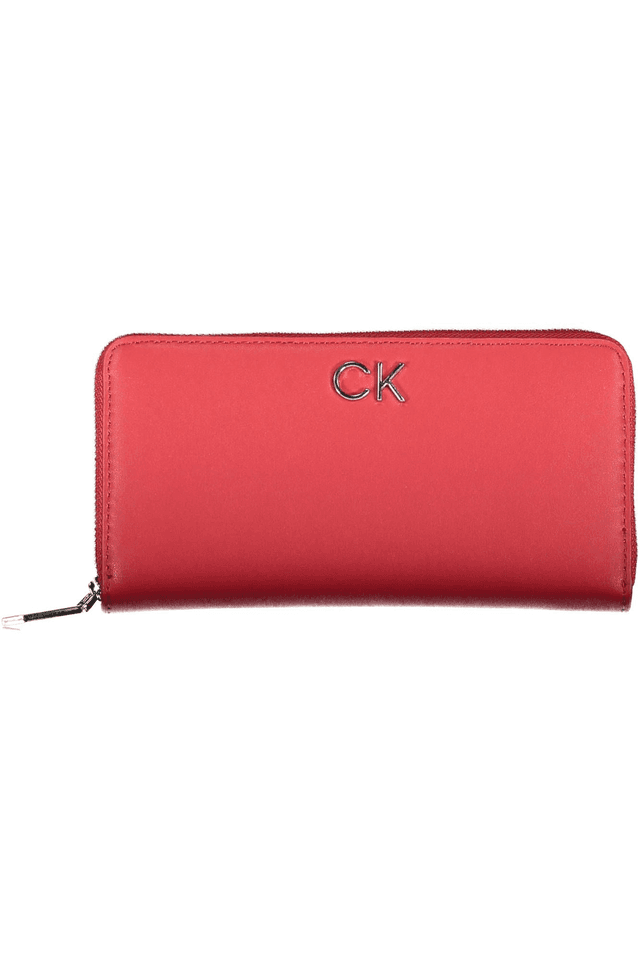 2901CALVIN KLEIN PORTAFOGLIO DONNA ROSSO
