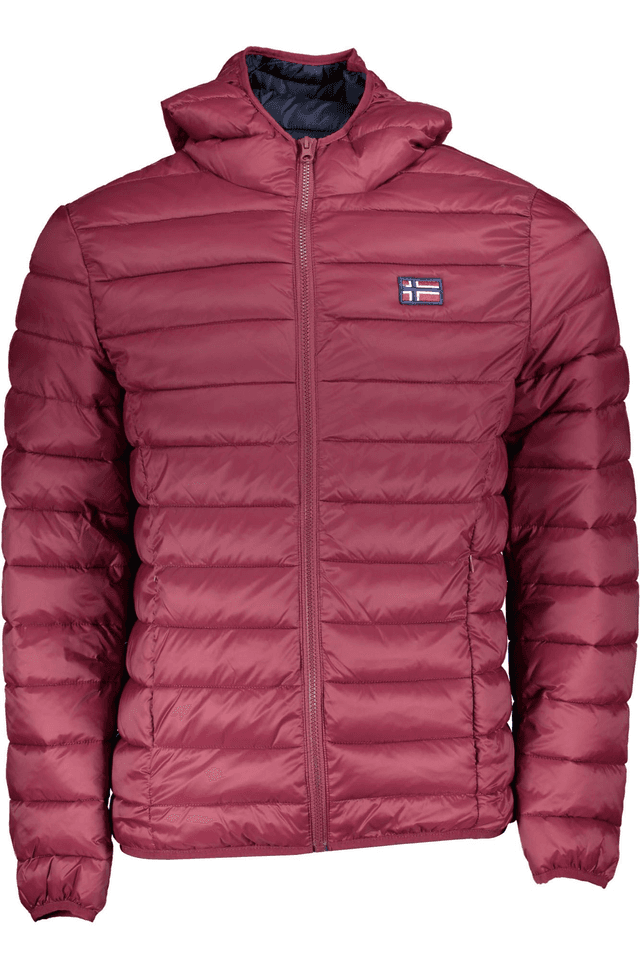 7407NORWAY 1963 GIUBBOTTO UOMO ROSSO