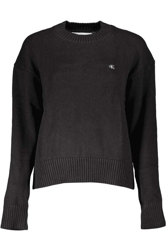 5685CALVIN KLEIN MAGLIA DONNA NERO