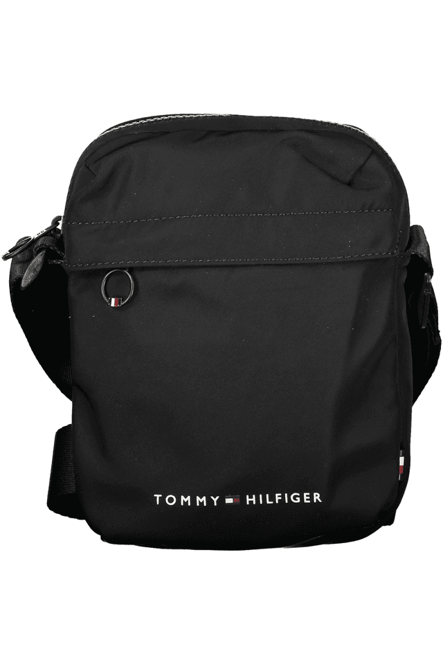 6363TOMMY HILFIGER TRACOLLA UOMO NERO