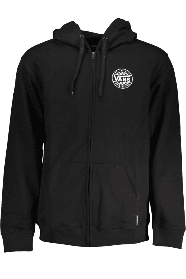 5846VANS FELPA CON ZIP UOMO NERO