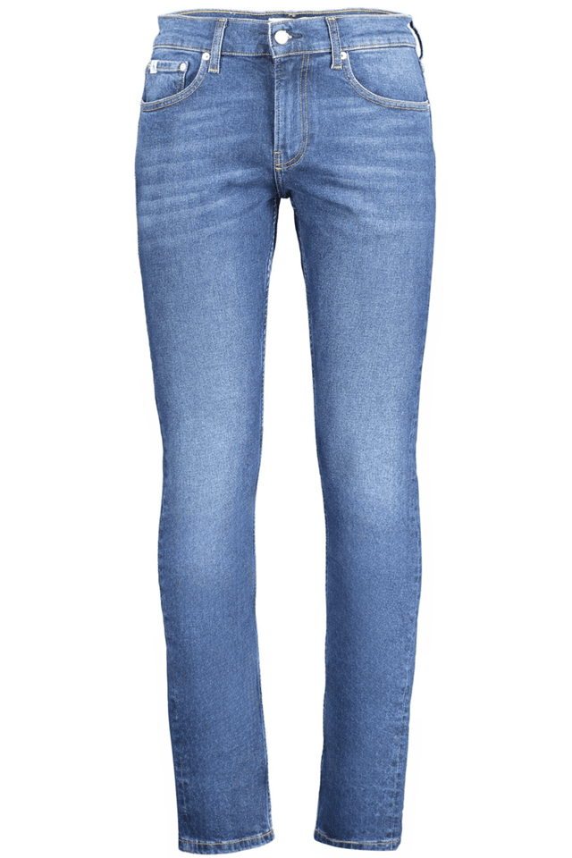 10536CALVIN KLEIN JEANS DENIM UOMO BLU