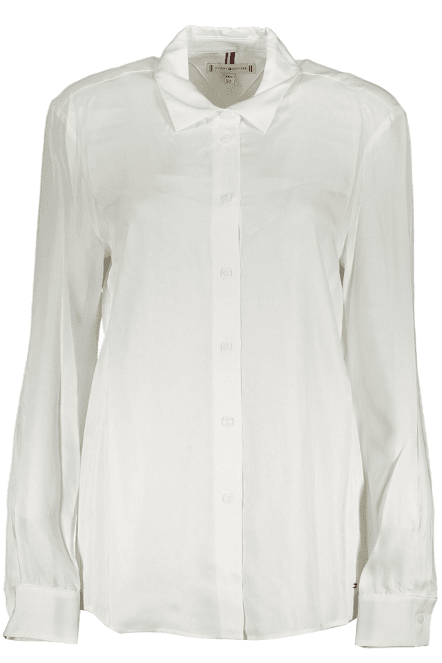 7423TOMMY HILFIGER CAMICIA MANICHE LUNGHE DONNA BIANCO