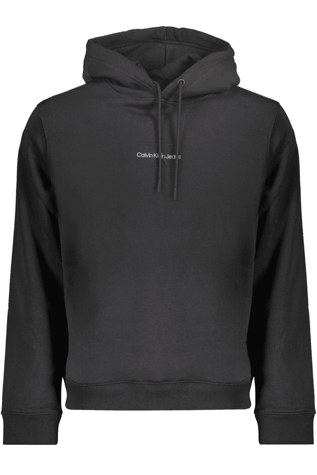 10558CALVIN KLEIN FELPA SENZA ZIP UOMO NERO