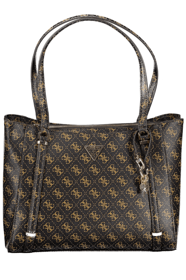 10455GUESS JEANS BORSA DONNA MARRONE