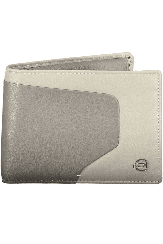 PIQUADRO PORTAFOGLIO UOMO GRIGIO