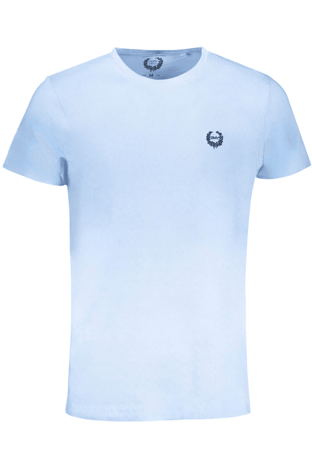 9615GIAN MARCO VENTURI T-SHIRT MANICHE CORTE UOMO AZZURRO