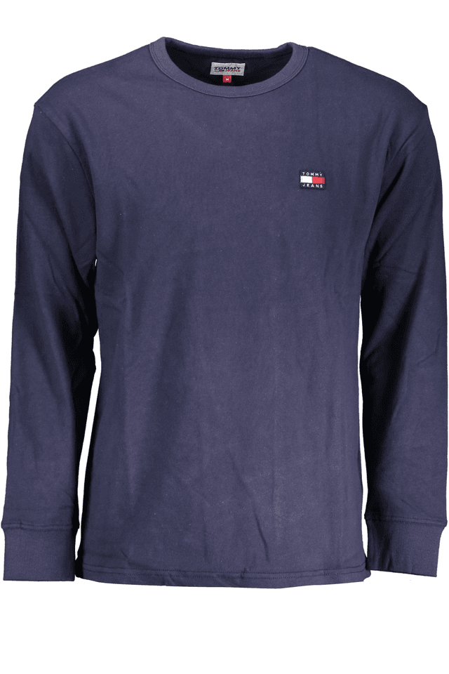 5843TOMMY HILFIGER T-SHIRT MANICHE LUNGHE UOMO BLU