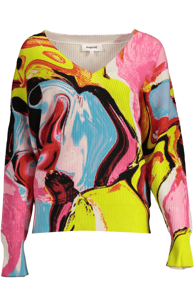 2206DESIGUAL MAGLIA DONNA ROSA