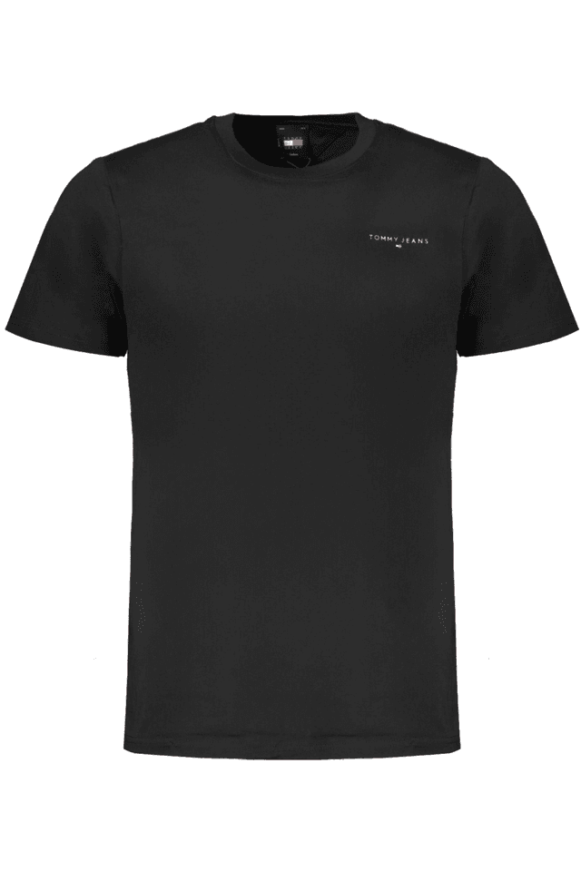 10175TOMMY HILFIGER T-SHIRT MANICHE CORTE UOMO NERO