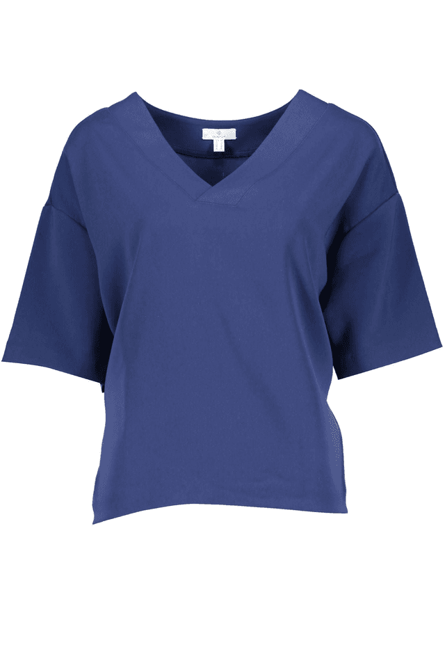839GANT T-SHIRT MANICHE CORTE DONNA BLU