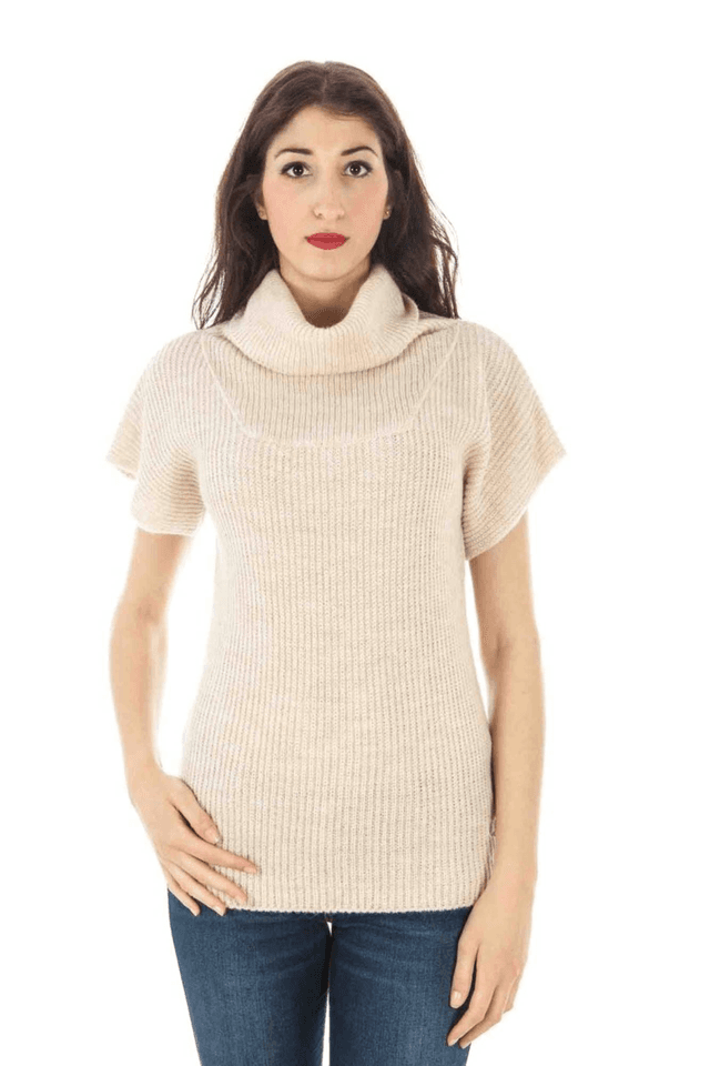 430FRED PERRY MAGLIONE DONNA BEIGE