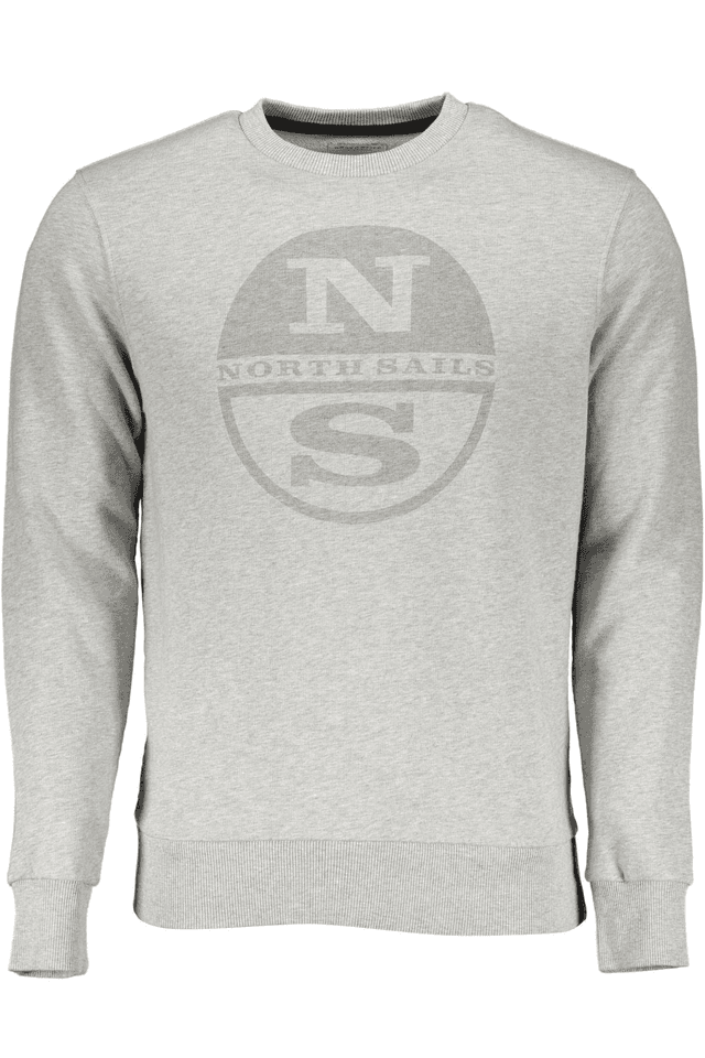 330NORTH SAILS FELPA SENZA ZIP UOMO GRIGIO