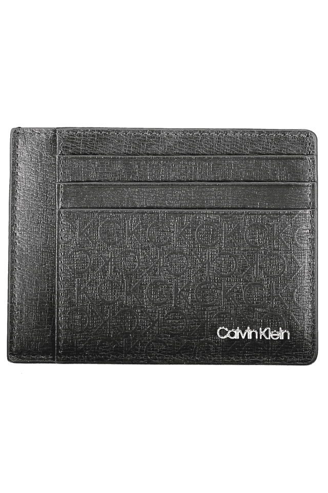 1977CALVIN KLEIN PORTAFOGLIO UOMO NERO