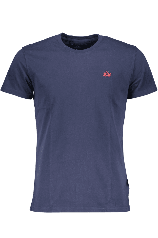 1957LA MARTINA T-SHIRT MANICHE CORTE UOMO BLU