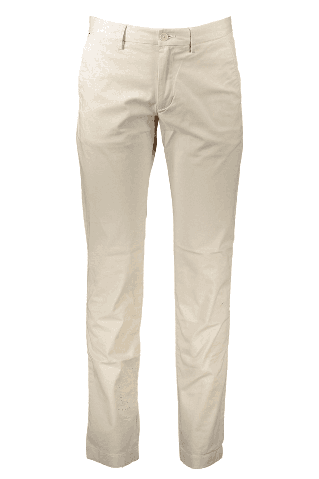 6974TOMMY HILFIGER PANTALONE UOMO BEIGE