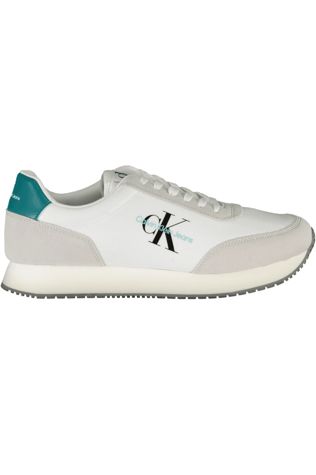 7757CALVIN KLEIN CALZATURA SPORTIVA UOMO BIANCO