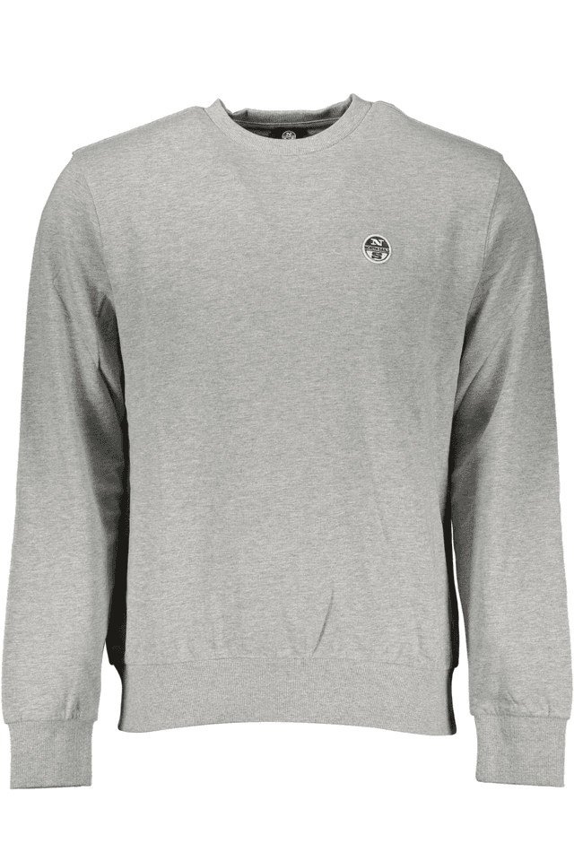 7129NORTH SAILS FELPA SENZA ZIP UOMO GRIGIO