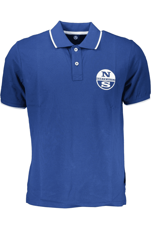 7166NORTH SAILS POLO MANICHE CORTE UOMO BLU