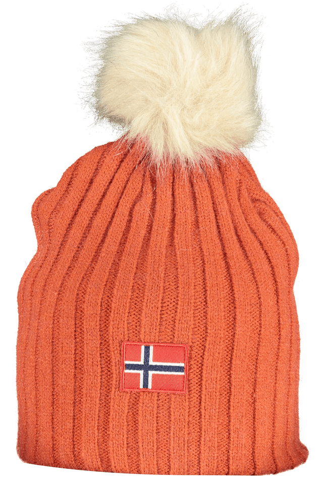 5901NORWAY 1963 BERRETTO DONNA ARANCIO