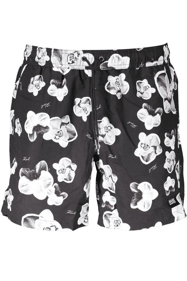314KARL LAGERFELD BEACHWEAR COSTUME PARTE SOTTO UOMO NERO