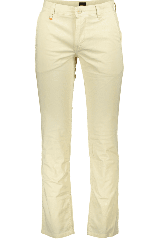 7598HUGO BOSS PANTALONE UOMO BEIGE