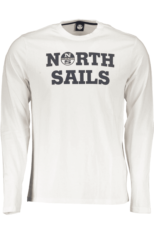 2503NORTH SAILS T-SHIRT MANICHE LUNGHE UOMO BIANCO