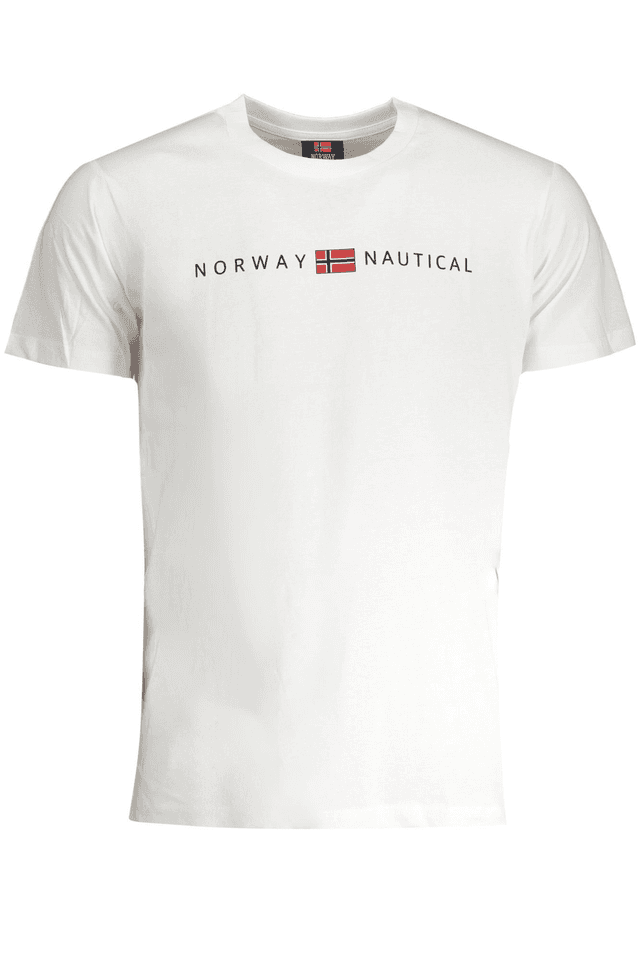 8971NORWAY 1963 T-SHIRT MANICHE CORTE UOMO BIANCO