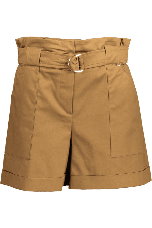 1648KOCCA PANTALONE SHORT DONNA MARRONE
