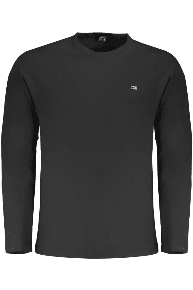 10145NORWAY 1963 T-SHIRT MANICHE LUNGHE UOMO NERO