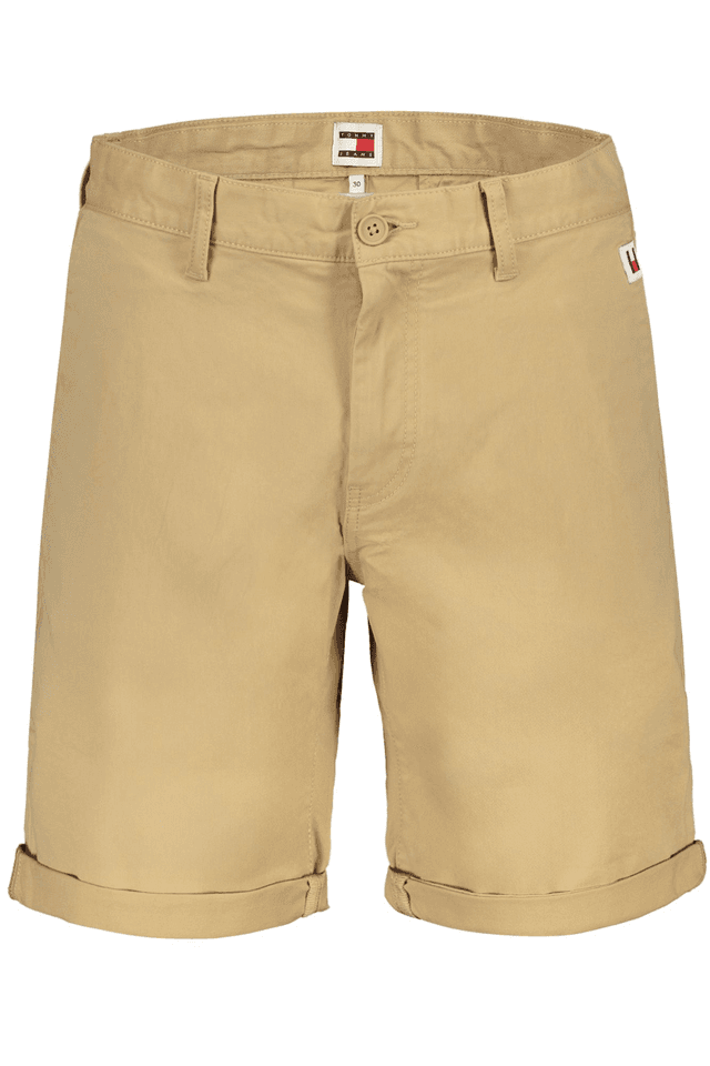 9129TOMMY HILFIGER PANTALONE SHORT UOMO BEIGE