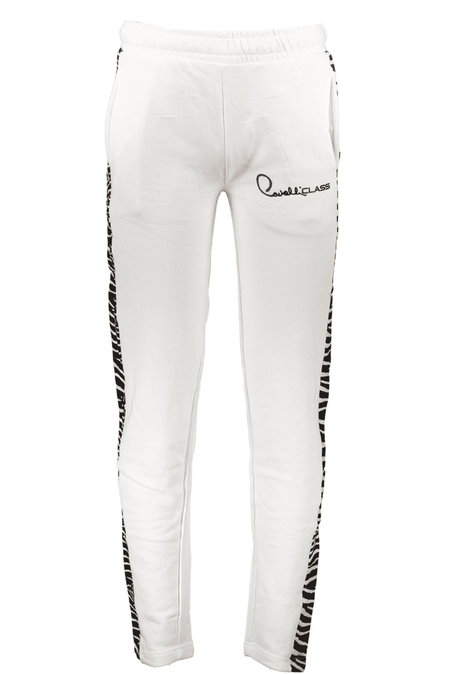 6773CAVALLI CLASS PANTALONE UOMO BIANCO