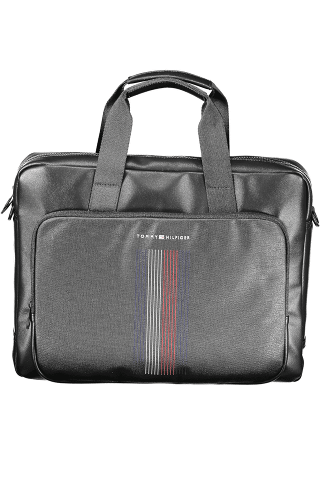 10407TOMMY HILFIGER CARTELLA UOMO NERO