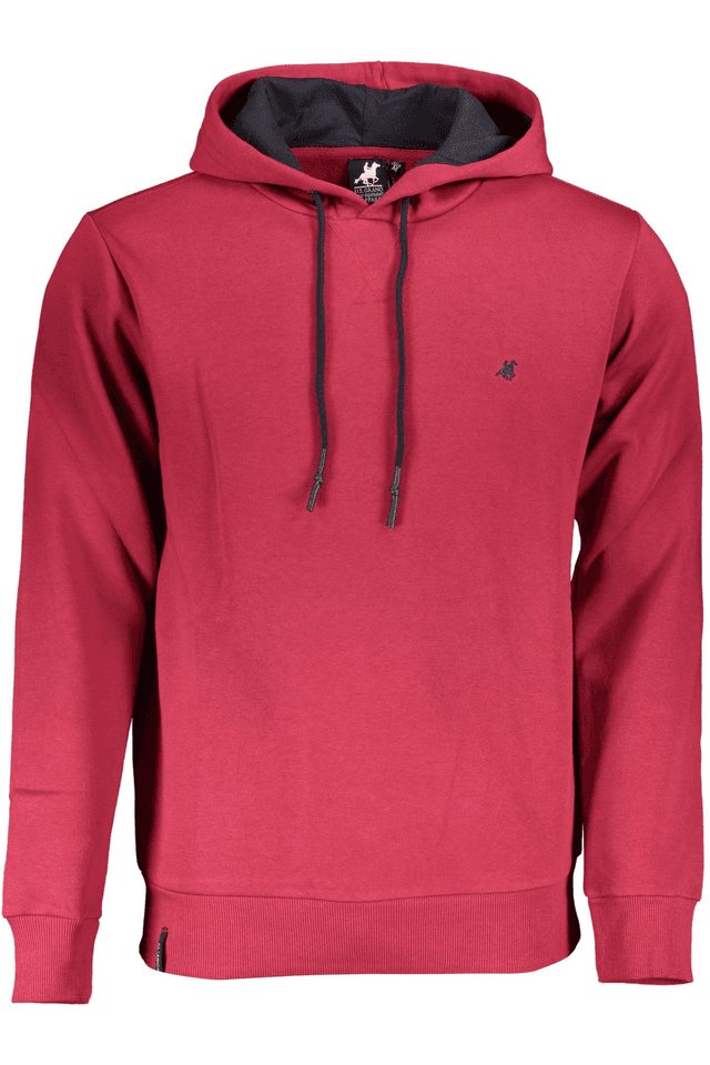 4841U.S. GRAND POLO FELPA SENZA ZIP UOMO ROSSO