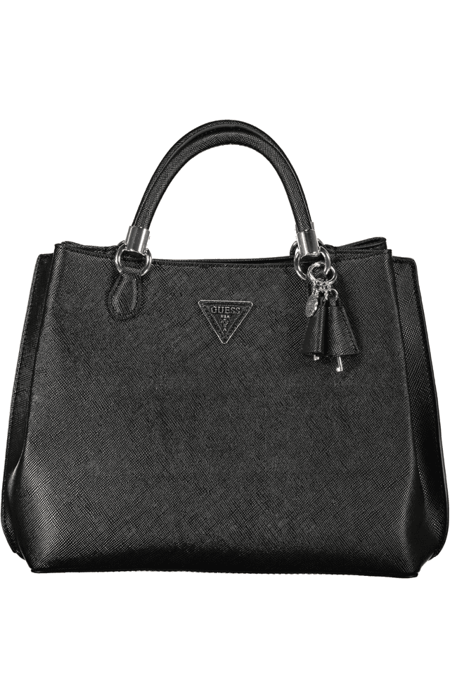 6864GUESS JEANS BORSA DONNA NERO