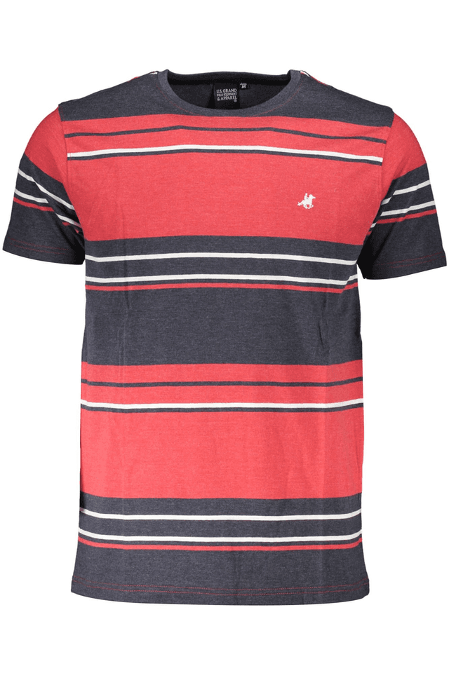 4063U.S. GRAND POLO T-SHIRT MANICHE CORTE UOMO ROSSO