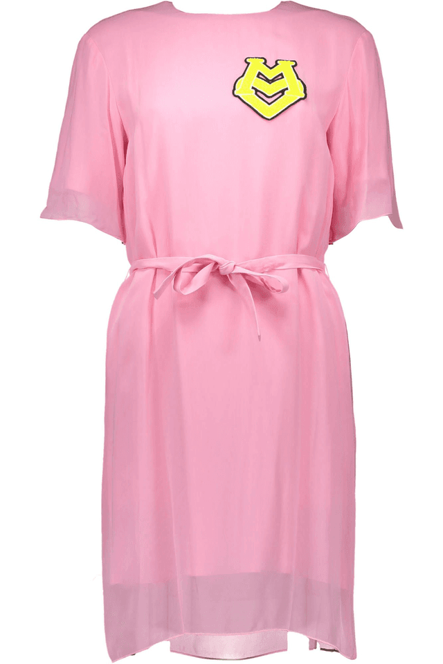 673LOVE MOSCHINO ABITO CORTO DONNA ROSA