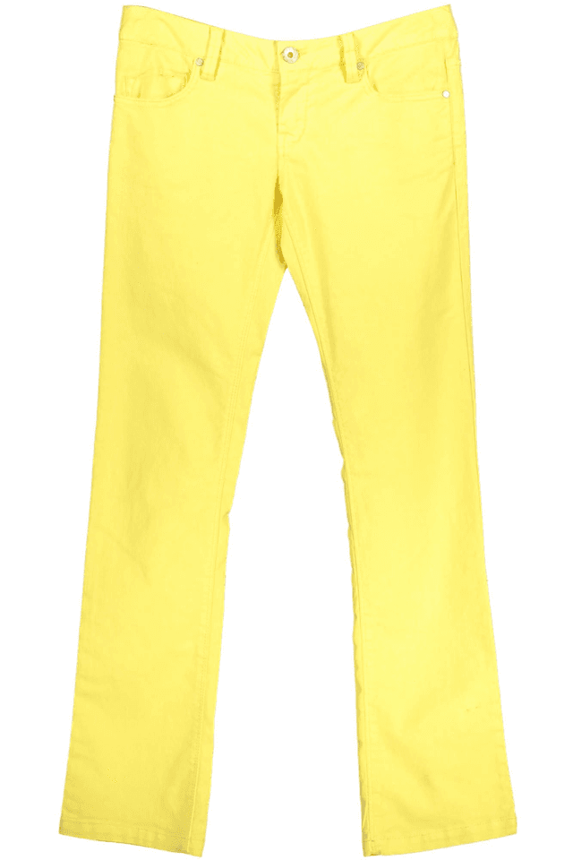 3463GAUD� PANTALONE DONNA GIALLO