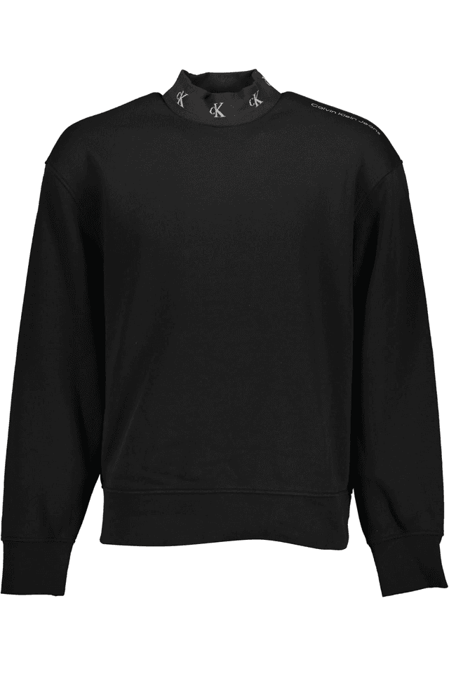 2988CALVIN KLEIN FELPA SENZA ZIP UOMO NERO