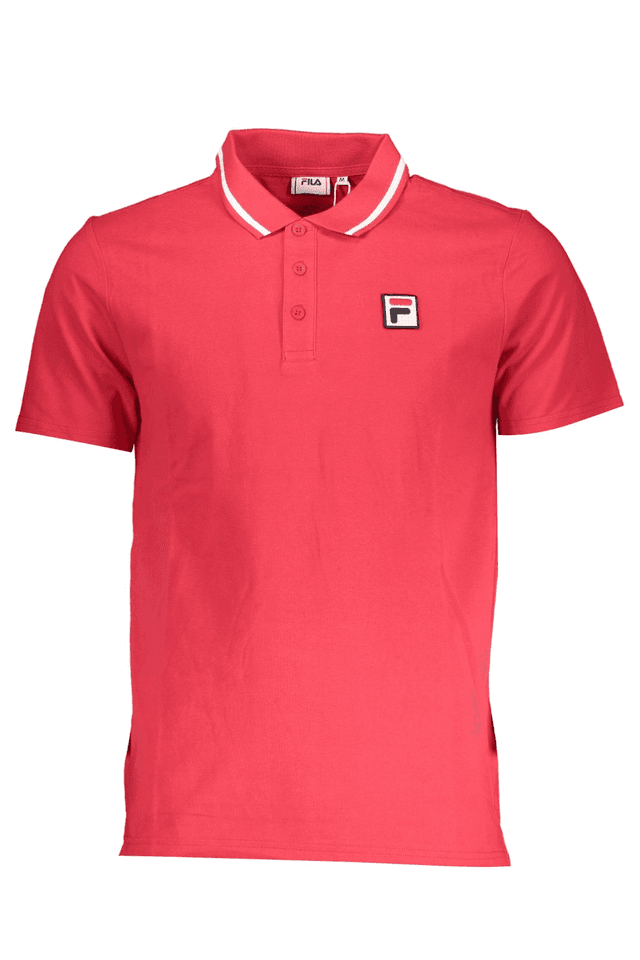 7920FILA POLO MANICHE CORTE UOMO ROSSO