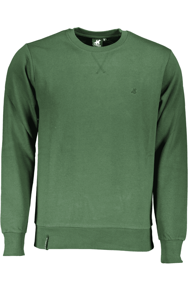4799U.S. GRAND POLO FELPA SENZA ZIP UOMO VERDE