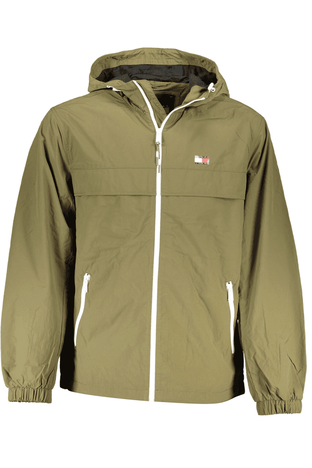 8304TOMMY HILFIGER GIACCA SPORTIVA UOMO VERDE