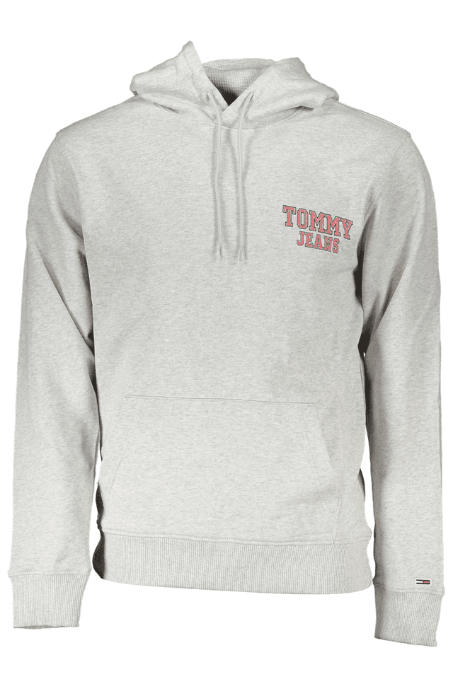 3110TOMMY HILFIGER FELPA SENZA ZIP UOMO GRIGIO