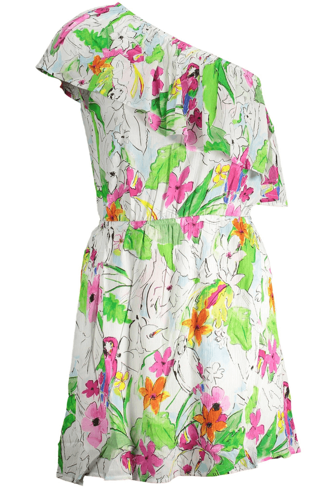 3404DESIGUAL ABITO CORTO DONNA BIANCO